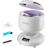 2026 Ultrasonic Retainer Cleaner Machine, Removable Base and Top Cover White