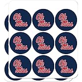 University of Mississippi Primary Logo Planner Calendar Scrapbooking Crafting Stickers