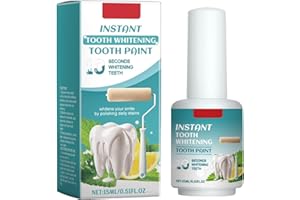 Instant Teeth Whitening Paint Kit - Dental Stain Remover for Yellow Teeth, Safe & Gentle Formula, Effectively Removes Coffee,