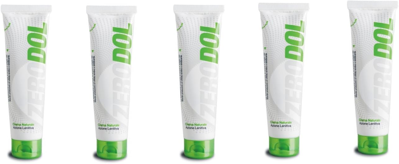 5 box ZeroDol Cream100 ml (total 500 ml) whit: methyl salicylate, Devil's claw, Arnica