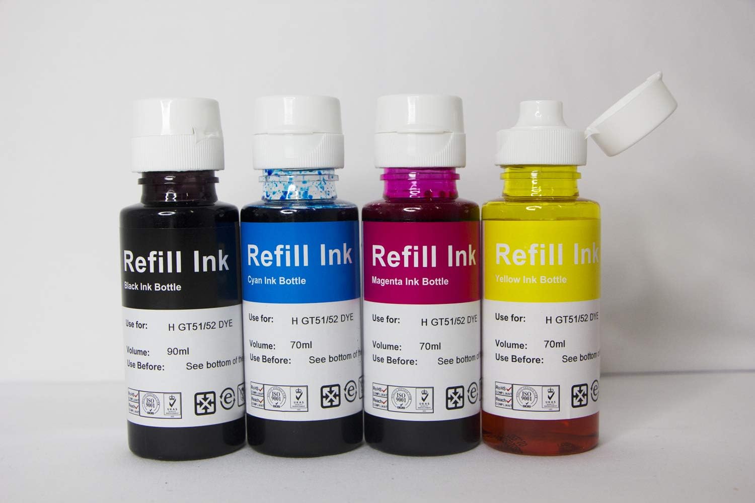 hp ink bottle gt52