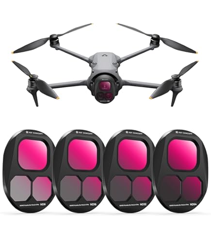 Amazon.com : DJI Mavic 2 Pro ND Filter Set (ND4/8/16/32) : Electronics