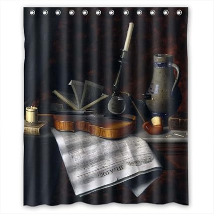 Amazon Com Home Fashion Classic Still Life Art Painting Shower