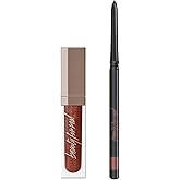 Beauty For Real Lip Kit, Love You So - Gloss + Shine (Rebel Rebel) & D-Fine Lip Pencil (Neutral Deep) - Non-Sticky Plumping & Hydrating Gloss and Complementary, Long-Wear Liner