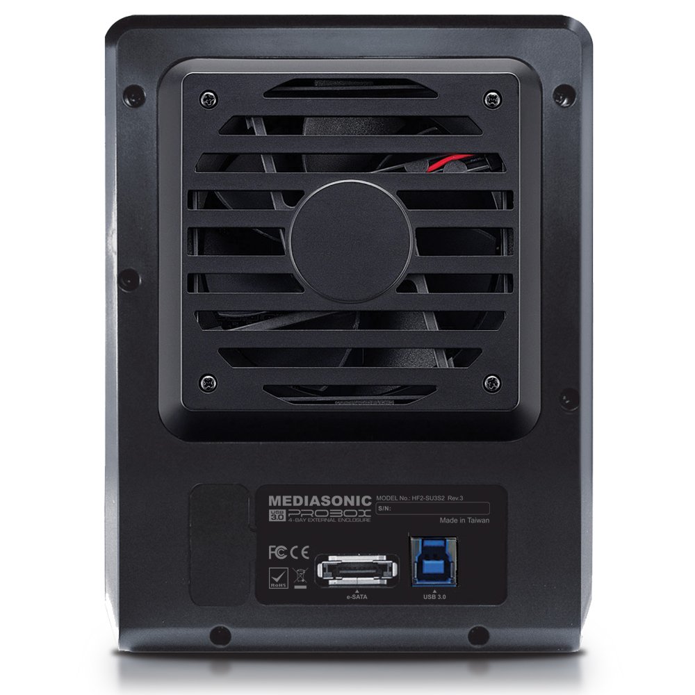 Galleon Mediasonic ProBox HF2SU3S2 4 Bay 3.5" SATA HDD Enclosure
