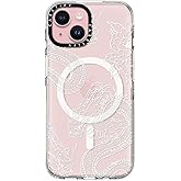 CASETiFY Clear iPhone 15 Case [Not Yellowing / 6.6 ft. 3X Military Grade Drop Protection/Magsafe] - Dragons - Clear