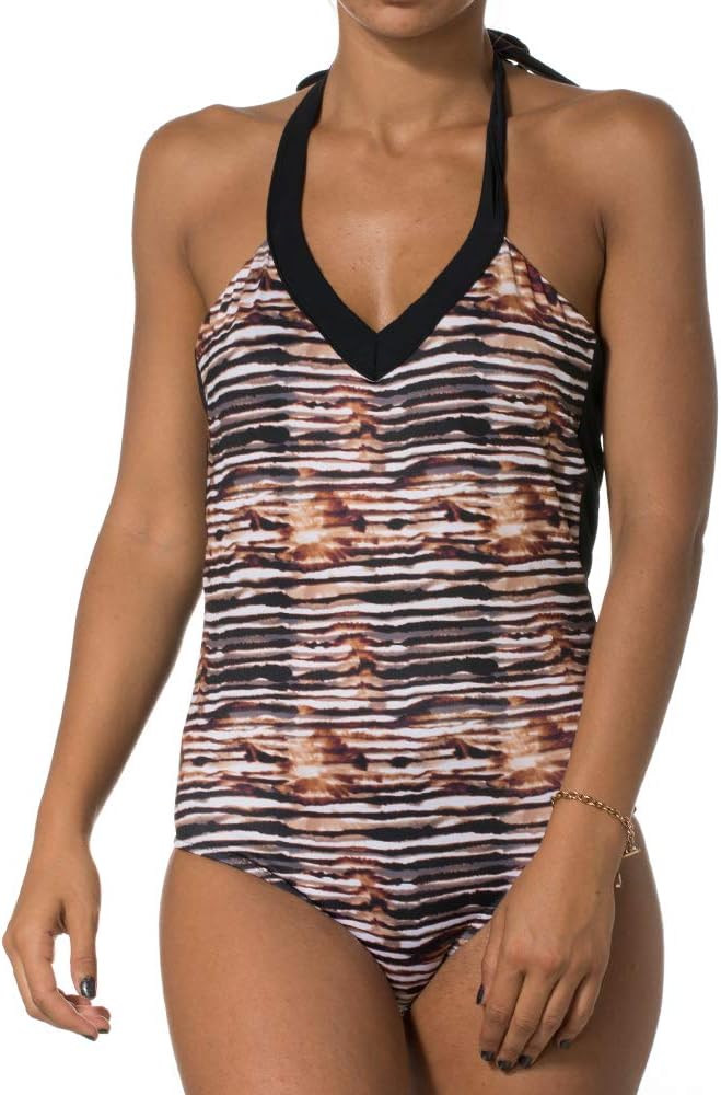 DoReMi Padded One Piece Leopard Pattern Swimsuit Swimwear