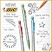 BIC Xtra-Shine Mechanical Pencil, Medium Point (0.7mm), Fun Design With Holographic Barrels, 5-Count