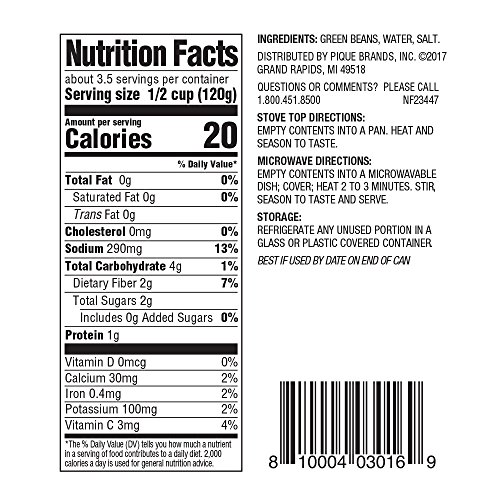 LoveSome Cut Green Beans, 14.5 Ounce (Pack of 24)