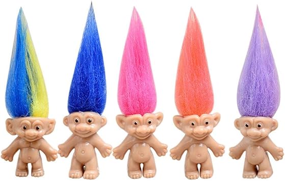 mini troll dolls