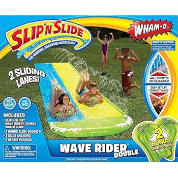 Amazon Com Wham O Surf Rider Slip N Slide 16 Ft Slide Toys Games