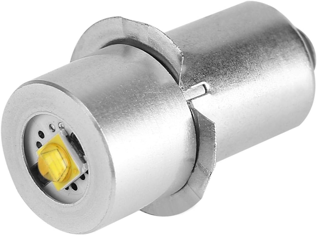 Fydun LED Flashlight Replacement Bulb 1pc P13.5S 3W LED Flashlight Bulb Torch Lamp Emergency Work Light(4-12V) Led Flashlight Replacement Bulbs - Image 3