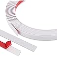 Flexible Molding & Wall Trim | Peel and Stick Design | Ceiling, Floor, Mirror, Corner, Wardrobe, Cabinet and Auto Trim, 16.4 ft x 0.26 inch