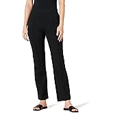 Amazon Essentials Women's Ponte Pull-On Mid Rise Ankle Length Pants