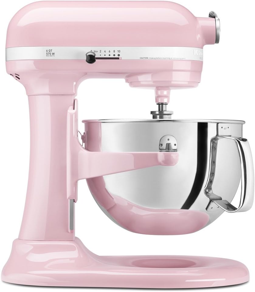 KitchenAid 6 Qt. Professional 600 Series BowlLift Stand Mixer Pink