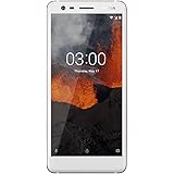 Nokia 3.1 - Android 9.0 Pie - 16 GB - Dual SIM Unlocked Smartphone (AT&T/T-Mobile/MetroPCS/Cricket/Mint) - 5.2" Screen - White - U.S. Warranty