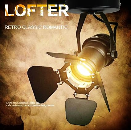 XIHOME Loft Vintage Landhausstil Industrielle Deckenlampe/Wand Badlampe