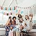 Gender Reveal Party Supplies (75 pieces) with Photo Props, 36 Inch Reveal Balloon and Sash - Premium Baby Shower Decorations Set - Confetti Balloons, Boy or Girl Banner, Paper Lanterns and Pom Poms