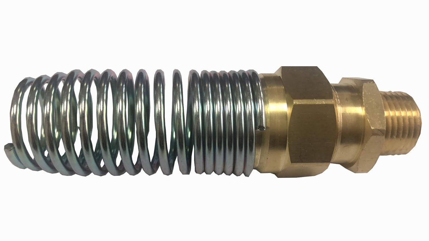 Generic Air Brake Fittings for Rubber Tube, 3/8" Hose ID x 1/2" Pipe