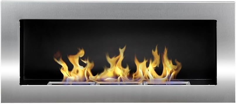 Meloo Kaminofen Kamin Ofen Holzofen Wamsler Gelkamin Bio EDELSTAHL