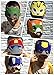 Boy Birthday Party Favors Felt Masks Boy Birthday Gifts for Rescue Bots Party Supplies (6 PCs)