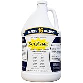 SciZyme - Enzyme Based Eliminator &amp; Control Odors &amp; Ammonia in Cooler Rooms, Barns, Trailers, Kennels, Etc. (Makes 16 Gallons)