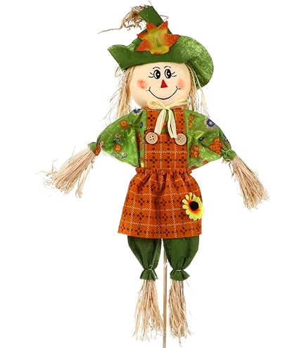 Amazon.com: Tofficu Fall Harvest Scarecrow Decor Harvest Scarecrow