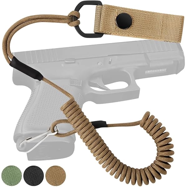 Amazon.com: Tactical Scorpion Gear TSG-PL001 Pistol Lanyard