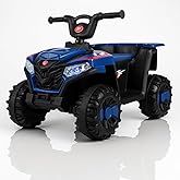 Mini Quadriciclo Elétrico Infantil Bateria 6v com Luz e Som Música (Azul) Mini Quadriciclo Elétrico Infantil Bateria 6v com Luz e Som Música (Azul)