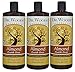 Dr. Woods Pure Almond Liquid Castile Soap with Organic Shea Butter, 32 Ounce (Pack of 3)