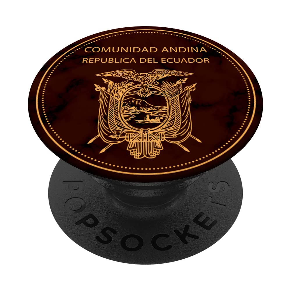 Ecuador,Ecuador passport,Ecuador Flag. PopSockets Swappable PopGrip