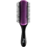 Diane Nylon Pin Styling Hair Brush for Detangling, Separating, Shaping and Defining Wet Thick or Curly Hair, Glides Through Tangles with Ease