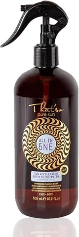 That'so Tan Accelerator All-In-One Fresh Water Scent 500ml Transparent view 1