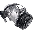 Dearl A/C AC air condition compressor with Clutch L4 2.5L L6 4.0L compatible with Jeep 97-01 Cherokee / 97-98 Wrangler / 96-02 Dakota 96 97 98 99 00 01 02 (1996 1997 1998 1999 2000 2001 2002)