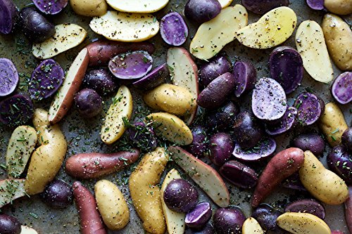 Simply Seed - 15 Piece - Fingerling Potato Seed Mix - Non GMO - Organic Grown - Order Now For Spring Planting