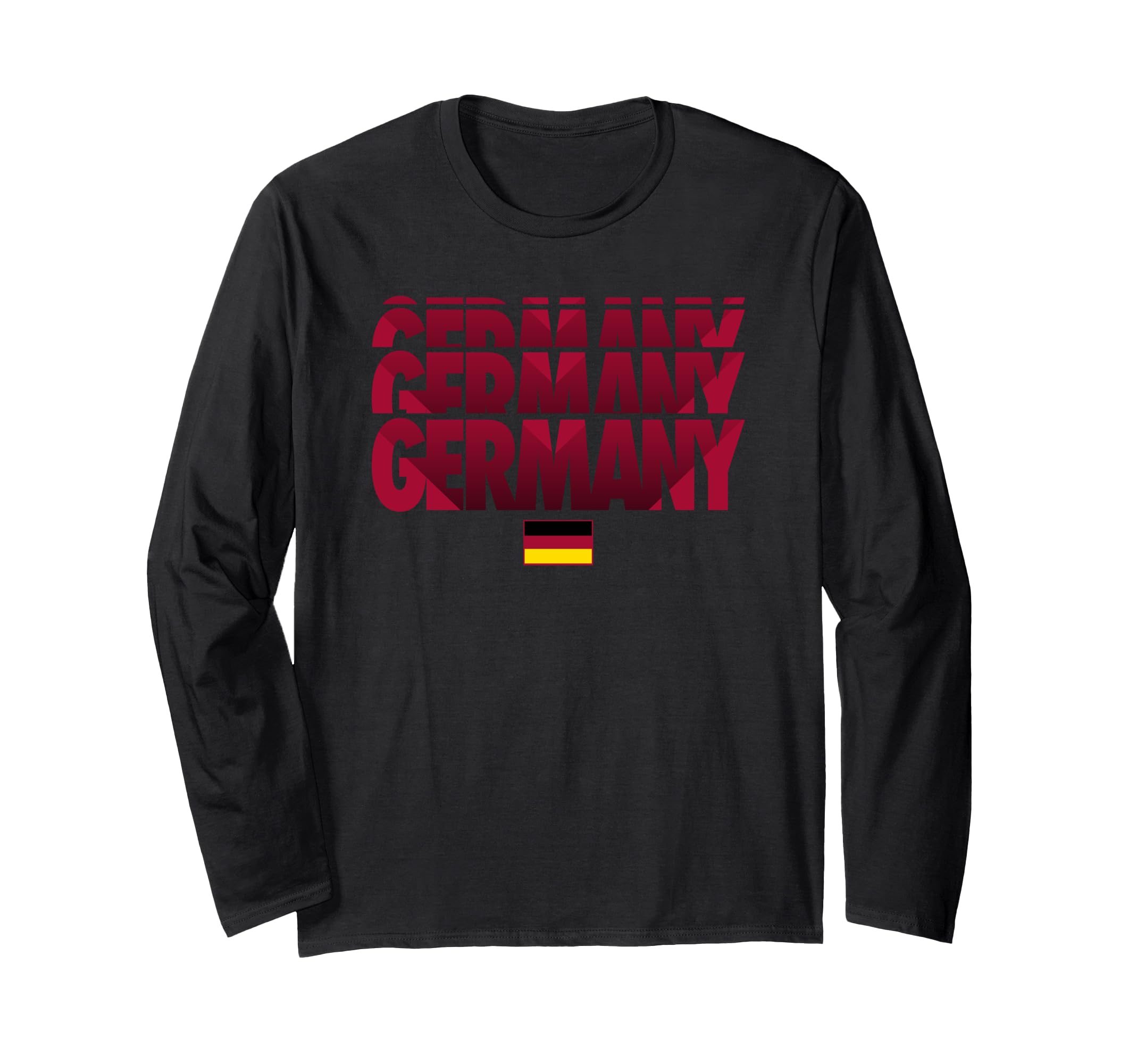Germany Stack Flag Long Sleeve T-Shirt