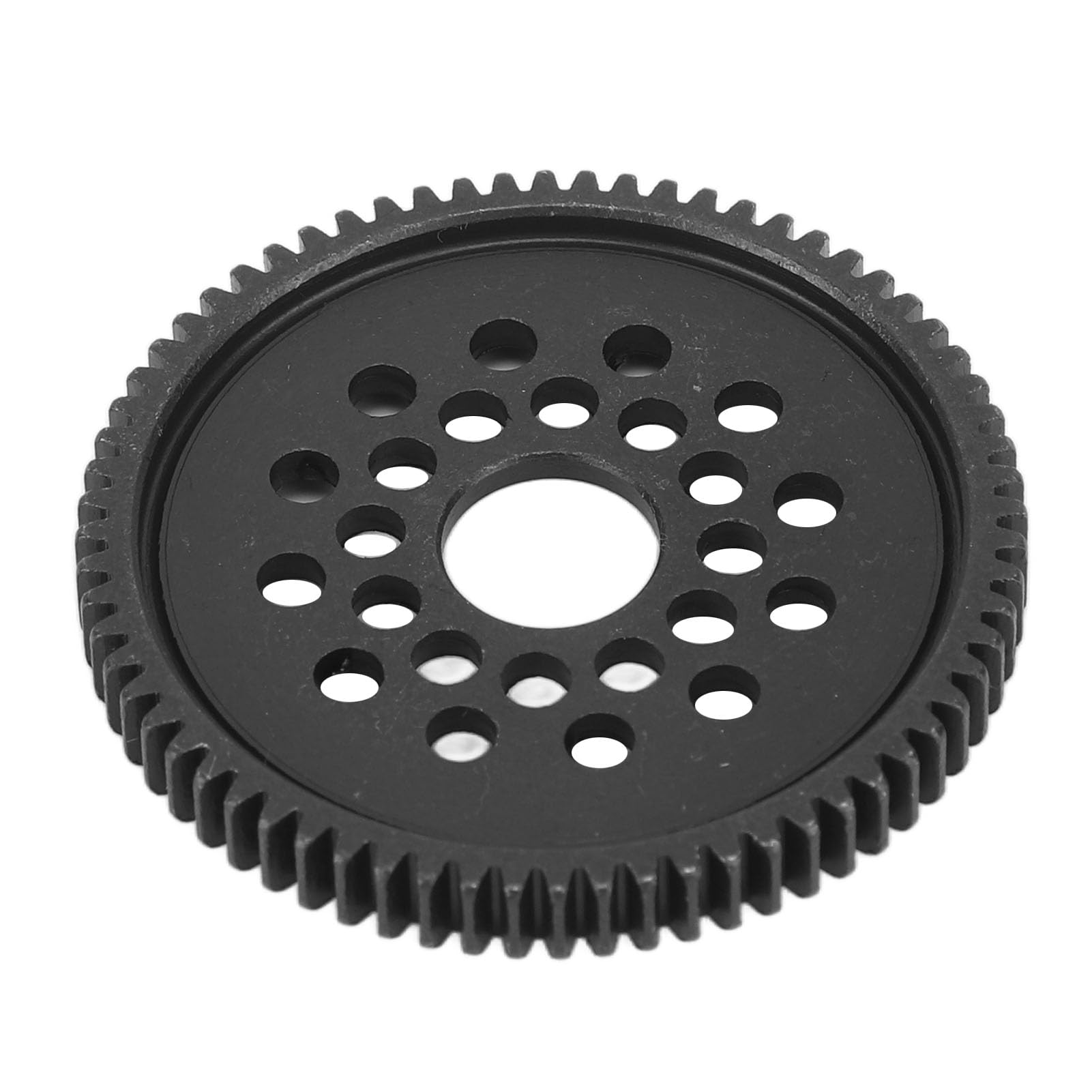 High Speed Spur Gear, Steel Metal Black Large Remote Car Spur Gear For TT ‑ 02 68T