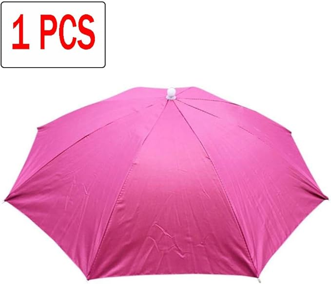 umbrella hat pink