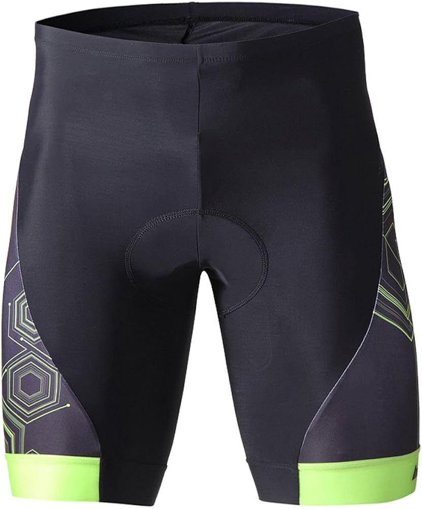 beroy Men's Comfortable Bicycle Cycling Pants, 3D Padded Bike Shorts: Clothing