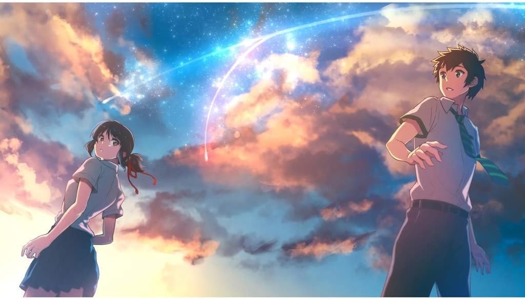 Jigsaw Puzzle - Your Name 300/500/1000/1500 Pieces for Adults Anime Wooden Puzzles Toy Kid's Gift (Color : B, Size : 1000PC)