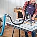 Rockler T Track Table Top (28” x 40”) - T Track Accessories for Fast & Stable Sawing, Sanding, Routing, or Assembly – Extruded Aluminum T-Slots Workbench Top - Aluminum T Track for Tables, Stands
