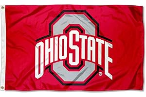 College Flags & Banners Co. Ohio State Flag OSU Buckeye Flag