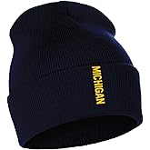 Daxton Vertical USA Cities Cuffed Beanie Winter Knit hat Skully Cap