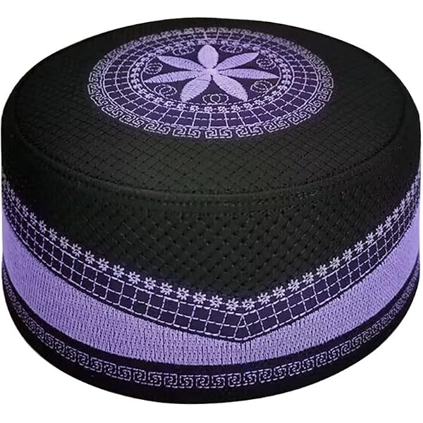 IMAHAM Handmade Muslim Prayer Cap - Ramadan Eid Kufi Skull Cap For Men & Women