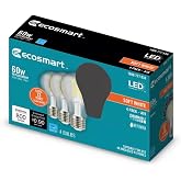 EcoSmart 60W LED Soft White Vintage A19 4-Pack