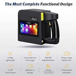 v4ink B85 Wide Format Handheld Inkjet Printer Large