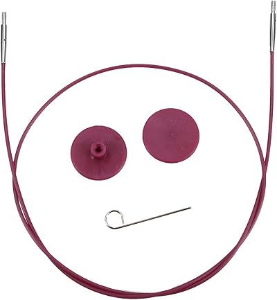 KnitPro KP10502 56cm Single Cable to Make 80cm Interchangeable Needle Purple
