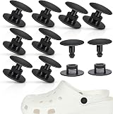 Esteopt Black Screw Rivet Fastener Plastic Push-in Hole Rivets 16mm (10 Pack) view 1
