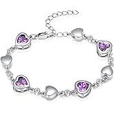 zeqingjw Heart Cremation Bracelet for Ashes - Urn Bracelet Memorial Keepsake Jewelry - Ashes Holder for Women