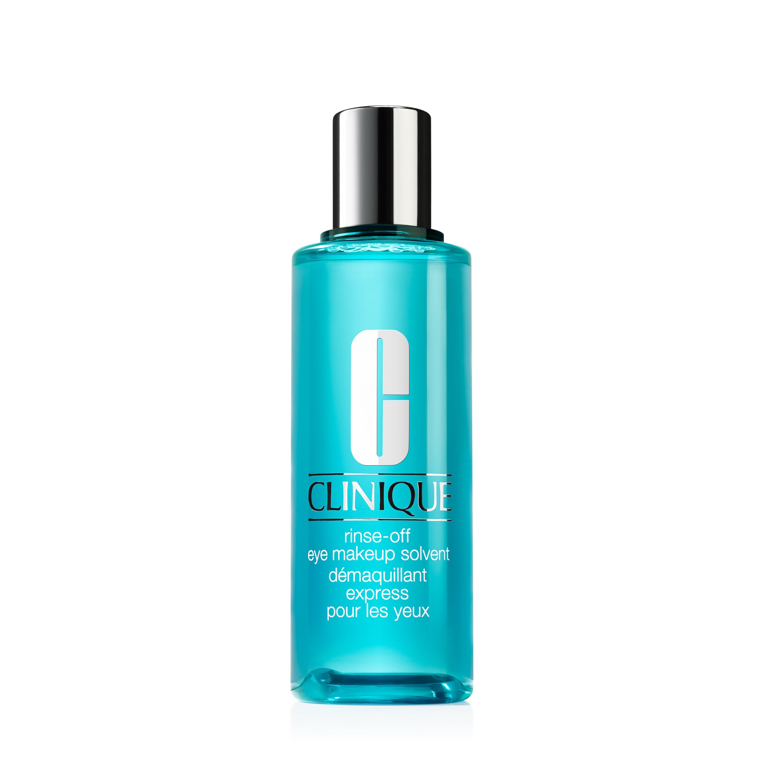 Clinique Rinse-Off Oil Free Eye Makeup Remover Solvent | Safe For Sensitive Skin, 125 ml